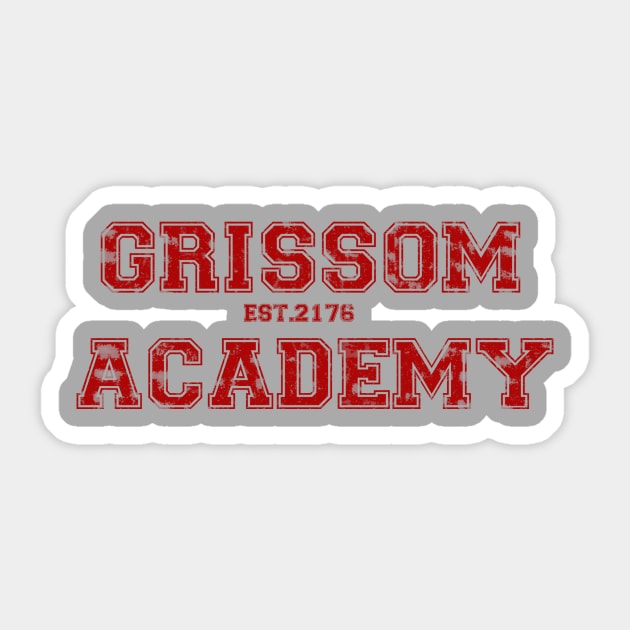 Grissom Academy Sticker by Draygin82